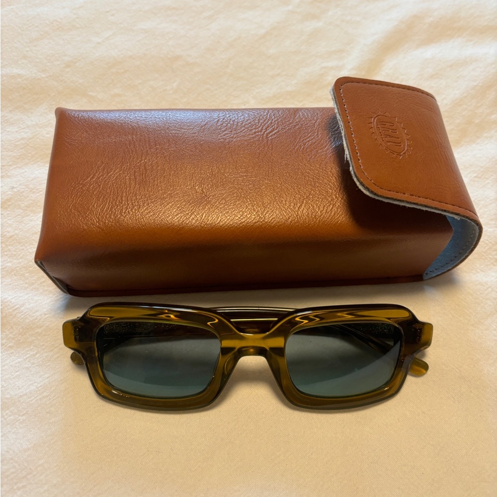 Crap Eyewear - The Lucid Blur Crystal Kelp Bio Sunglasses